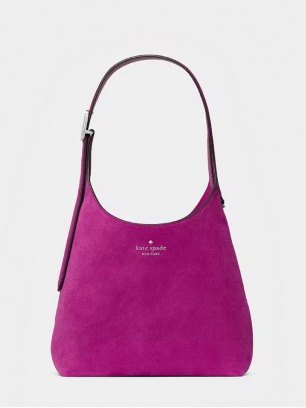 Kate Spade 454 Suede Small Shoulder Bag Beet